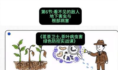 第06节：看不见的敌人&mdash;&mdash;地下害虫与根部病害，课程：《茗茶卫士&mdash;&mdash;茶叶病虫害绿色防控实战课》#识农AI